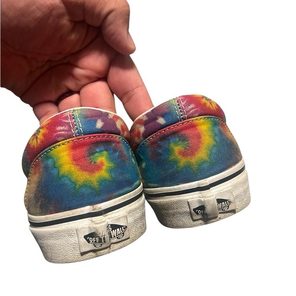 Vans Men’s  Tie-Dye Slip-On Shoes Size 9.0 men’s & 10.5 women’s - Picture 4 of 7
